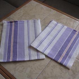 Льняные полотенца советских времен. Размеры:  45х48  см и  45х56 см. Цена за 2 шт.