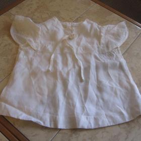 Летнее платье из ацетатного шелка на девочку, примерно 2-х лет, 60-е годы