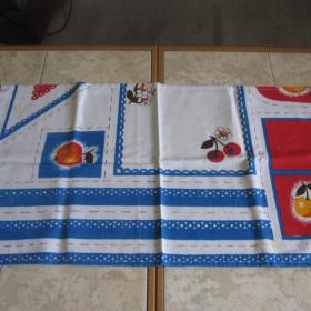 Новое льняное полотенце советских времен ( 80-е годы). Размеры: длина 73 см, ширина - 42 см.