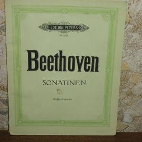 Бетховен - 6 легких сонат ( все сонатины), немецкое издание, 60-е годы