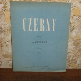 К.Черни  -  24 этюда, ор. 777, изд прага, 60-е годы