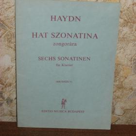 Гайдн - Шесть сонатин для фортепиано, изд. Будапешт, 60-е годы