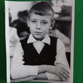 Старое фото Первоклашка,Ученик,Школьник,1972 год