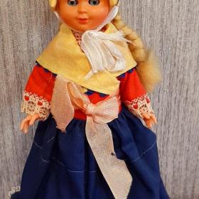 Коллекционная Кукла. Дания.Люкс.17 см.1970-е
