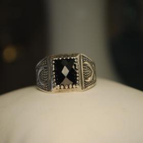 мужской перстень серебро 925 