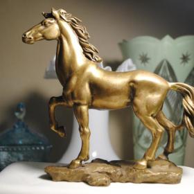 винтажная? старинная? скульптура статуэтка "конь" "лошадь" бронза европа  