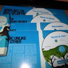  Rock, Jazz, Pop&Electronic - 4 фирменных CD диска