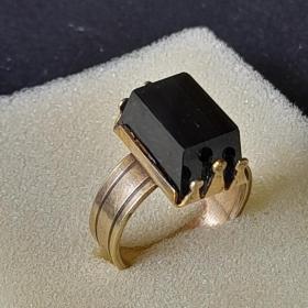 Мужской перстень серебро 875 агат редкость