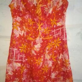 Платье шелк - Из бабушкиного сундука
