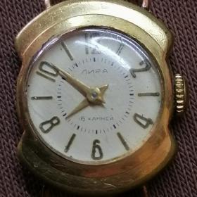 Часы Лира, позолота AU12,5