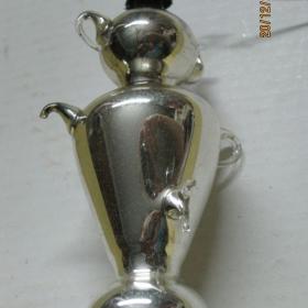 Ёлочная игрушка  Самовар с чайником,СССР.