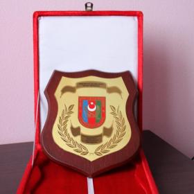 Настольный герб Вооруженных сил Азербайджана
