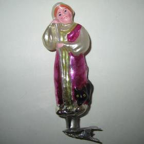 Ёлочная игрушка Настенька персонаж сказки "Морозко"