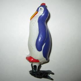 Ёлочная игрушка СССР. Пингвин