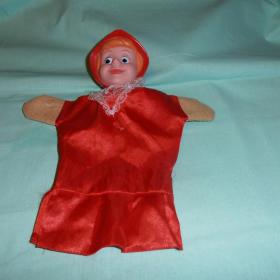 Кукла перчаточная , для кукольного театра , СССР