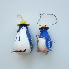 Пингвин Ватная формованная игрушка 50-е года
