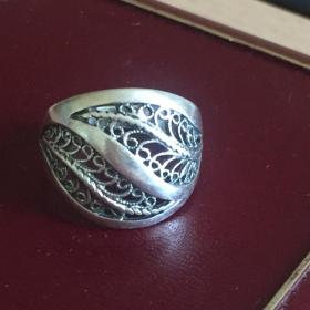 Кольцо серебро 925  скань, размер 18,5-19