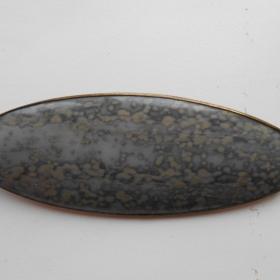 Брошь, натуральный уральский камень, 60-е годы