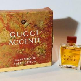 Винтаж: Gucci Accenti, Gucci, туалетная вода, 5 мл. Супер-аромат!