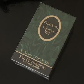 Винтажный Poison Dior edt 50 ml., новый в слюде.Выпуск 1996 года 