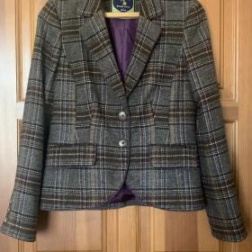 Роскошный твидовый Британский жакет пиджак Boden British Tweed by Moon 100% шерсть