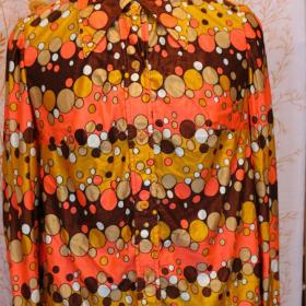 вискозная  блузка 1970 год