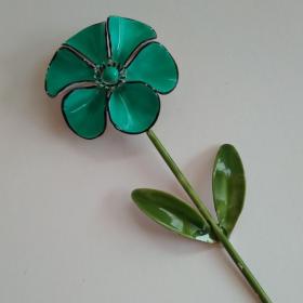 Шикарная брошь "цветок" от Weiss Винтаж США 60-е гг