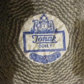 Шляпа советских времен ( 70-е годы), вязаная из шерстяной пряжи, размер 56-57