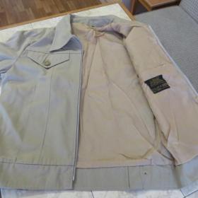 Летняя куртка из плащевки ( на подкладке) для мальчика, 70-е годы. Размер 42-44