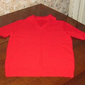 новая трикотажная блузка советских времен, акрил, размер 44-46