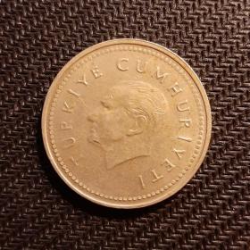 Монета 5000 лир 1994 год Турция