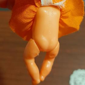 Микро-кукла. Пупсик 7 см. E.S. 1950-е года.Клеймо