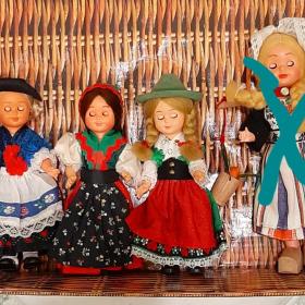 Кукла коллекционная.Германия. 14-17 см 1970-е