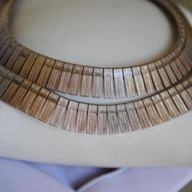 элегантное колье ожерелье чокер серебро 925 ИТАЛИЯ 