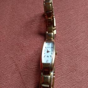 Часы ORIENT LR с браслетом, женские. Позолота. Япония. На ходу. Оригинал.