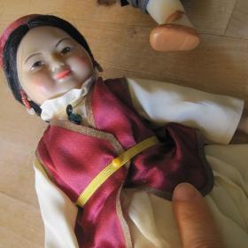 Кукла Казашка из серии Дружба народов в национальном костюме, СССР