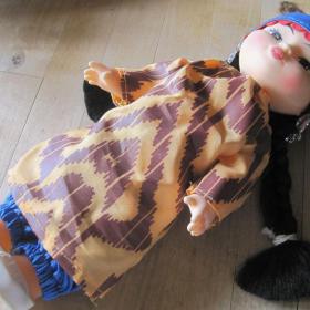 кукла в национальном костюме СССР