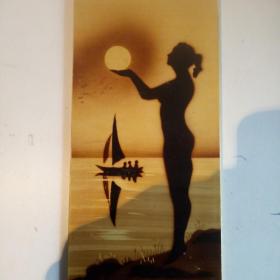 Картина Закат у моря.