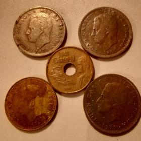 Монеты Испании 2.
