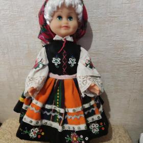 Кукла Польша национальная одежда 