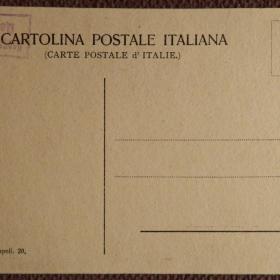 Антикварная открытка "Дельфийская Сивилла". Фреска. Сикстинская капелла. Ватикан