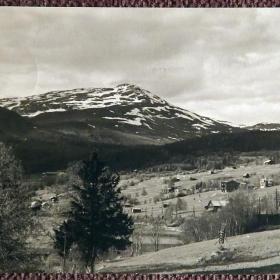 Открытка "Гора Орескутан. Швеция". 1930-е годы