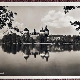 Открытка "Замок Грипсхольм. Королевская резиденция". Швеция. 1920-30 годы