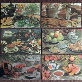 Набор открыток "Чай для здоровья". 1991 год