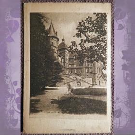 Антикварная открытка "Замок Визиль". Франция