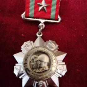 Памятная Медаль за отличие в воинской скужбе в СССР оригинал
