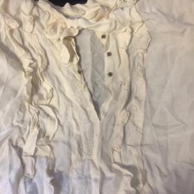 старинная блузка с вышивкой.\ручная работа. крепдешин для коллекции до 17 года!!