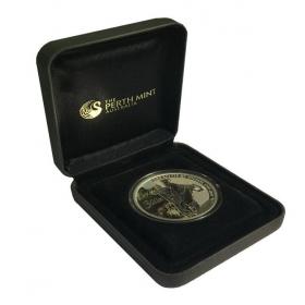 Монета 1 доллар 2009 г. Тувалу 300 лет Полтавской битве