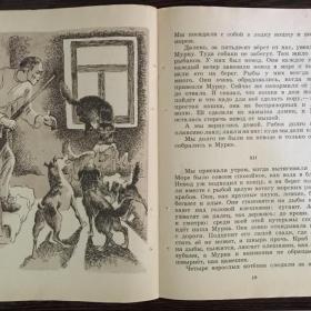 Книга "Беспризорная кошка" Житков Б. 1976