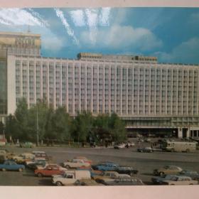 Москва. Гостиница Россия. 1979 год. Фото Полякова.